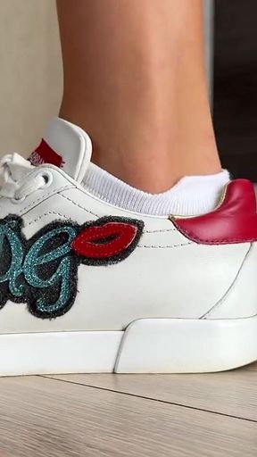 My D&g Sneakers Beg to Be Undressed