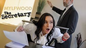 Donnie and Alyssia's secretary trailer