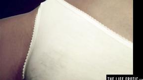 ”Sima B opens her nice legs & rubs that twat for the camera”