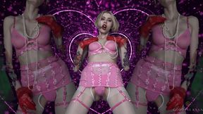 Gooner Love Life Mindfuck - Valentine's Day Humiliation JOI Edging for Goddess Kyaa's Tits Ass & Lips - 720p MP4