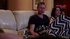 Jenna J Ross Gets Her Hairy Pussy Fingered in Hot Homecoming Scene