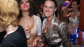 Sexy Brunette With Curves Enjoys Mind-Bending Group Sex Adventure At Party