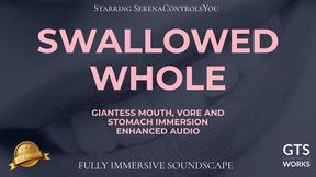 Swallowed Whole — On Her Tongue, Then Swallowed (Giantess POV Audio) by GTS Works