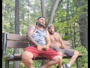 Playing with wood at the Beaver Pond TRAILER