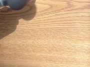 Sun Wanted My Precum Straight Edge Vibing Drip Dangling Close Up Cock Twink Shorties