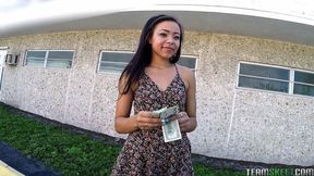 Sweetheart ebony model is enjoying intensive IR sex