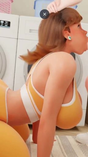 My friend's rich mom invites me to her house to fuck her   Clip 2