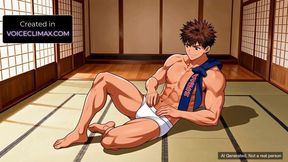 Dojo After Practice with Tetsuo  - Gay Karate Yaoi JOI