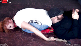 HardTied's Sexy Redhead Babe Gets Kinked Up In Bondage Adventure