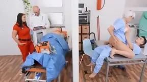 NURSE GETS GLORY HOLE BACKSIDE HAMMER