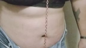 Smoking gothic bondage