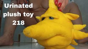 Urinated plush toy 218