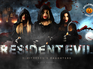 ”Resident Evil Village: Dimitrescu Daughters A XXX Parody”