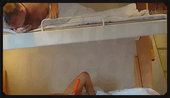 Cabin Bunk Bed Fun with a Sexy Friend