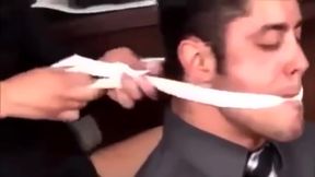 Male Tied Up And Gagged On Screen