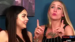 CFNM British voyeur Darlings in lingerie n heels teasing jerker