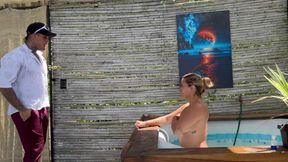 POV Wild Encounter with Hotel Receptionist Big Ass