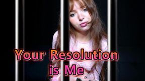 Your Resolution is Me - Slave Training, Femdom POV, Mental Domination 720p wmv