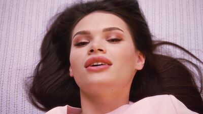 ULTRAFILMS Beautiful girl Kinsley White masturbating in front of the camera