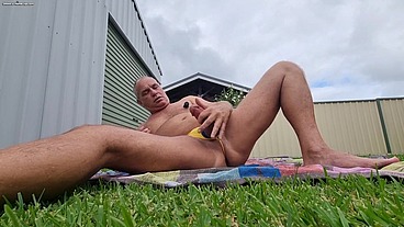 Back yard fun