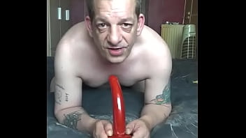 gay male mark wright naked and wanting ass to mouth from a real cock and shows you what he would do to yours on his dildo cock