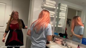 Man Feminized by Roommate as Discipline
