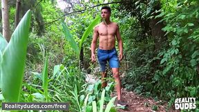 Bareback Anal Sex With (Jun, Leonel) In The Forest - Reality Dudes
