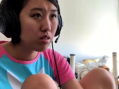 Sexy teen ebony solo toy masturbation