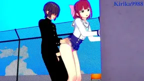 Suzu Ninomiya Teases Takes Hard Cock Home in Cute 3D Fuck Fest