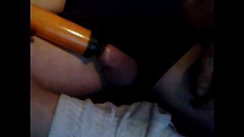 playing with my penis pump