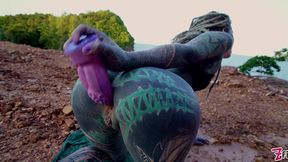 tattoo teen public anal masturbation and piss