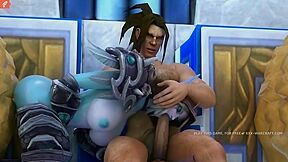 Suck My Dirty Cock, You Elf Whore! Porn Cartoon Warcraft