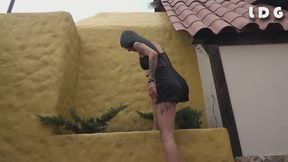 Violeta s Filthy Bare Feet Deserve To Be Worshipped Outdoors by Pathetic Slave