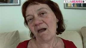 Brunette rides a monster cock before sucking it