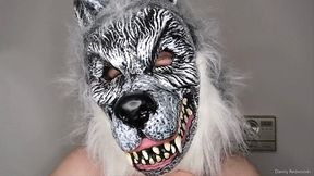 Sensual ASMR Wolf Mask Vaping