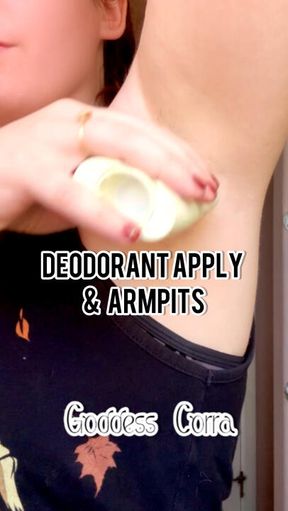 Deodorant Apply & Armpits