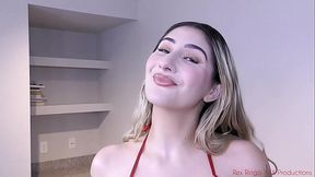 BTS Preview With Pornstar Dahlia Noire And Rex Ringo XXX Productions T-shirt Number 69 Photo Shoot