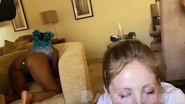 Panda World Orgy with JuJu On That Beat Artist Zay Hilfigerr! Part 1/2