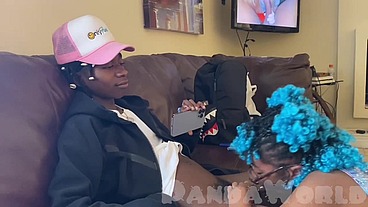 Panda World Orgy with JuJu On That Beat Artist Zay Hilfigerr! Part 1/2
