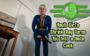 Vault Girl&#039;s Shrink Ray Turns You Into Her Beta Cuck