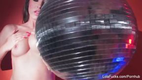 Amateur Latina GF Lola Foxx shows off her tiny tits and uses a vibrator