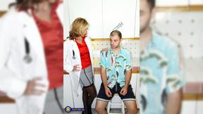 ”Milf Doc wants a shaft! Curing stress with a good fuck!”
