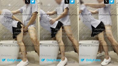 Nurse Thai [payaban_annnie] ไปสัมมนาก็หาผู้ชายมาเย็ดในห้องน้ำถุงยางไม่ใส่เย็ดสดน้ำแตกเต็มๆใส่กระโปรง