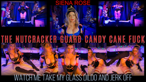 The Nutcracker Guard Glass Candy Cane Fuck