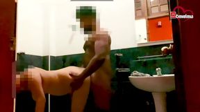 Mattoo Watching Wife's Step Sister Enter the Shower