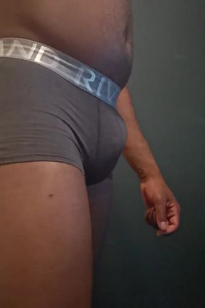 Black Guy Wears Different Underwear and Goons in Slow Motion
