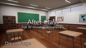 Naughty MILF teacher seduces her student after class detention