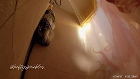 Sneaky shower cam caught me in the shower