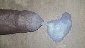 A Big Black Cock Full of Cum