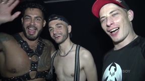 Dark Hermes fucked raw in a sling by Viktor Rom